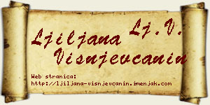 Ljiljana Višnjevčanin vizit kartica